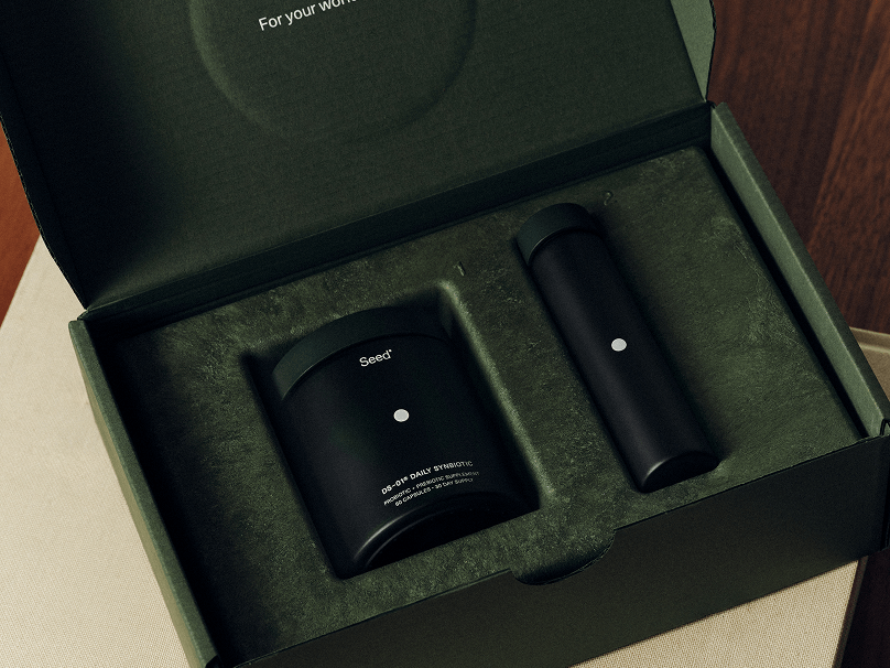 Seed DS-01 Daily Synbiotic - Prebiotic and Probiotic for Women & Men - Digestive Health, Gut Health, Immune Support, Bloating & Constipation Relief - Vegan & Shelf-Stable - 60 Capsules (30-Day Supply)